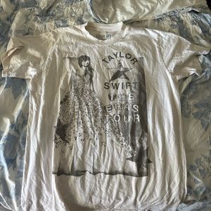 distressed speak now shirt